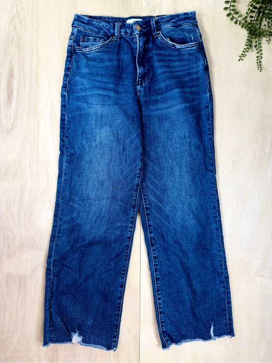 bohme Denim - Bohme wide leg distressed blue jeans size 28